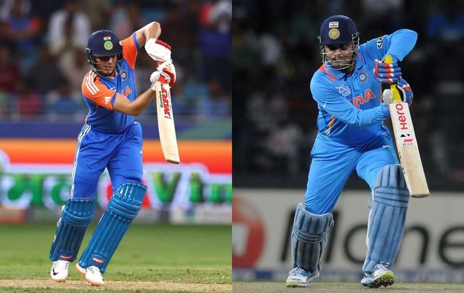 Shubman Gill vs Virender Sehwag - comparing their stats after 19 T20Is