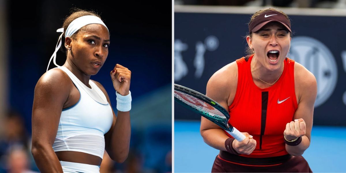 Coco Gauff and Paula Badosa at the China Open - Image Source: Getty 
