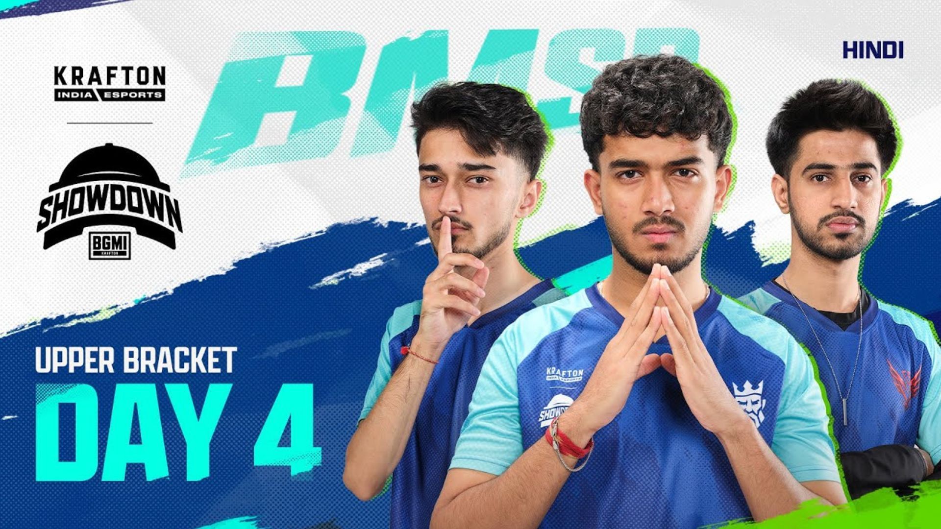Day 4 of BMSD Upper Bracket occurs on September 25 (Image via YouTube/Krafton India Esports)