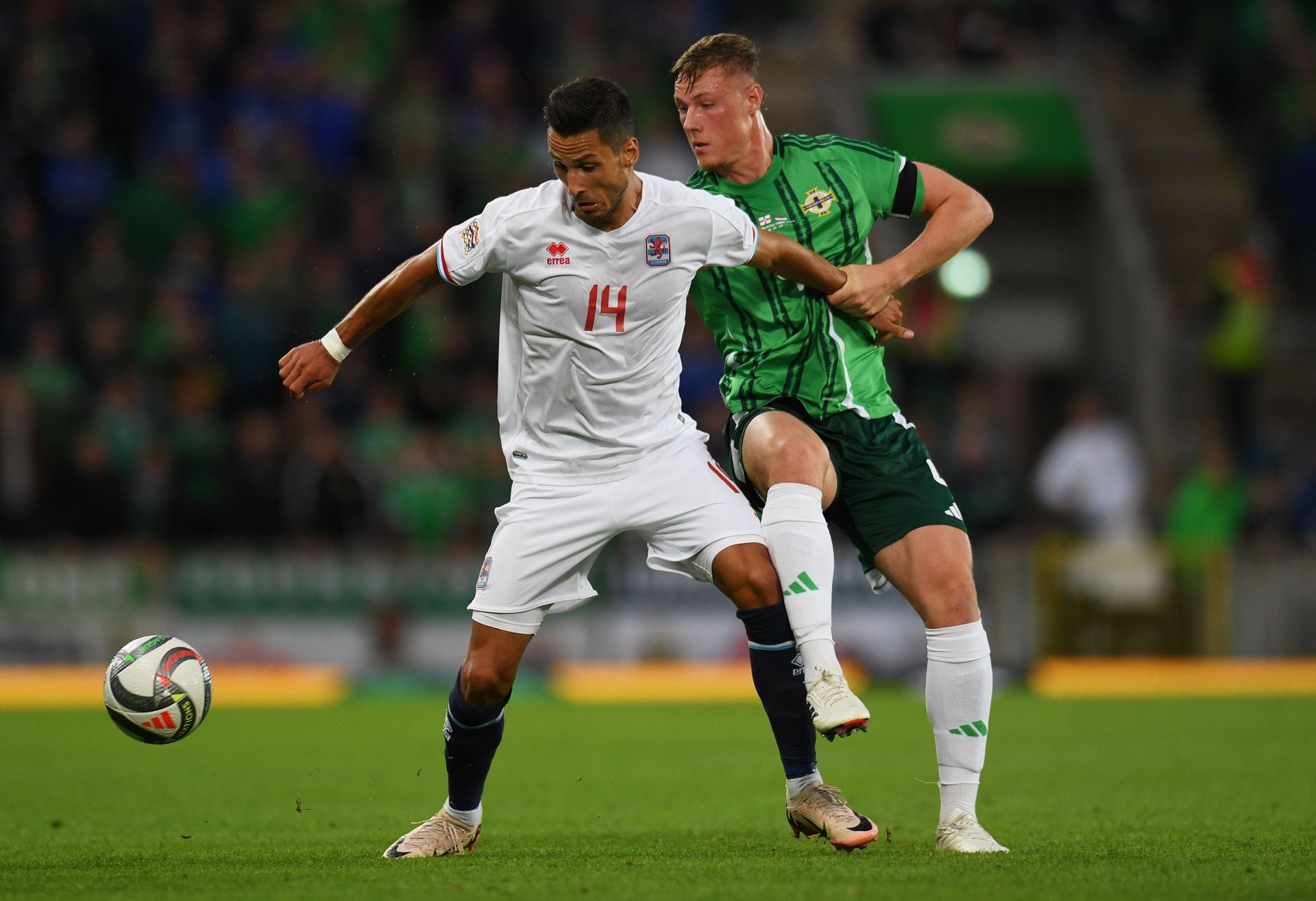 Northern Ireland v Luxembourg - UEFA Nations League 2024/25 League C Group C3 - Source: Getty