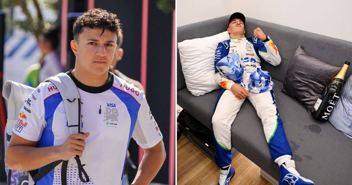 F1, Formula 1, Isack Hadjar, Racing Bulls, Podium