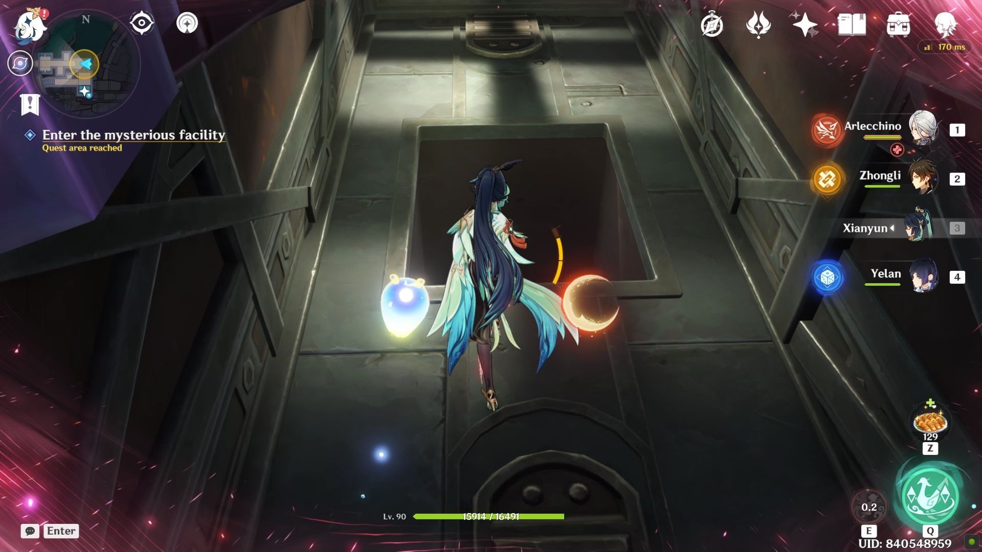 Use the vents to enter the facility (Image via HoYoverse)