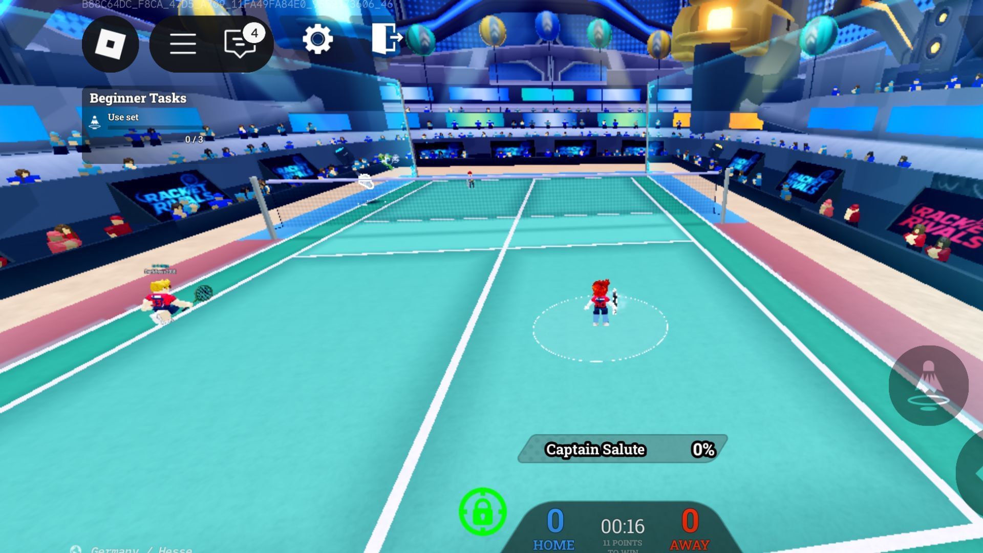Dividing the Court (Image via Roblox)