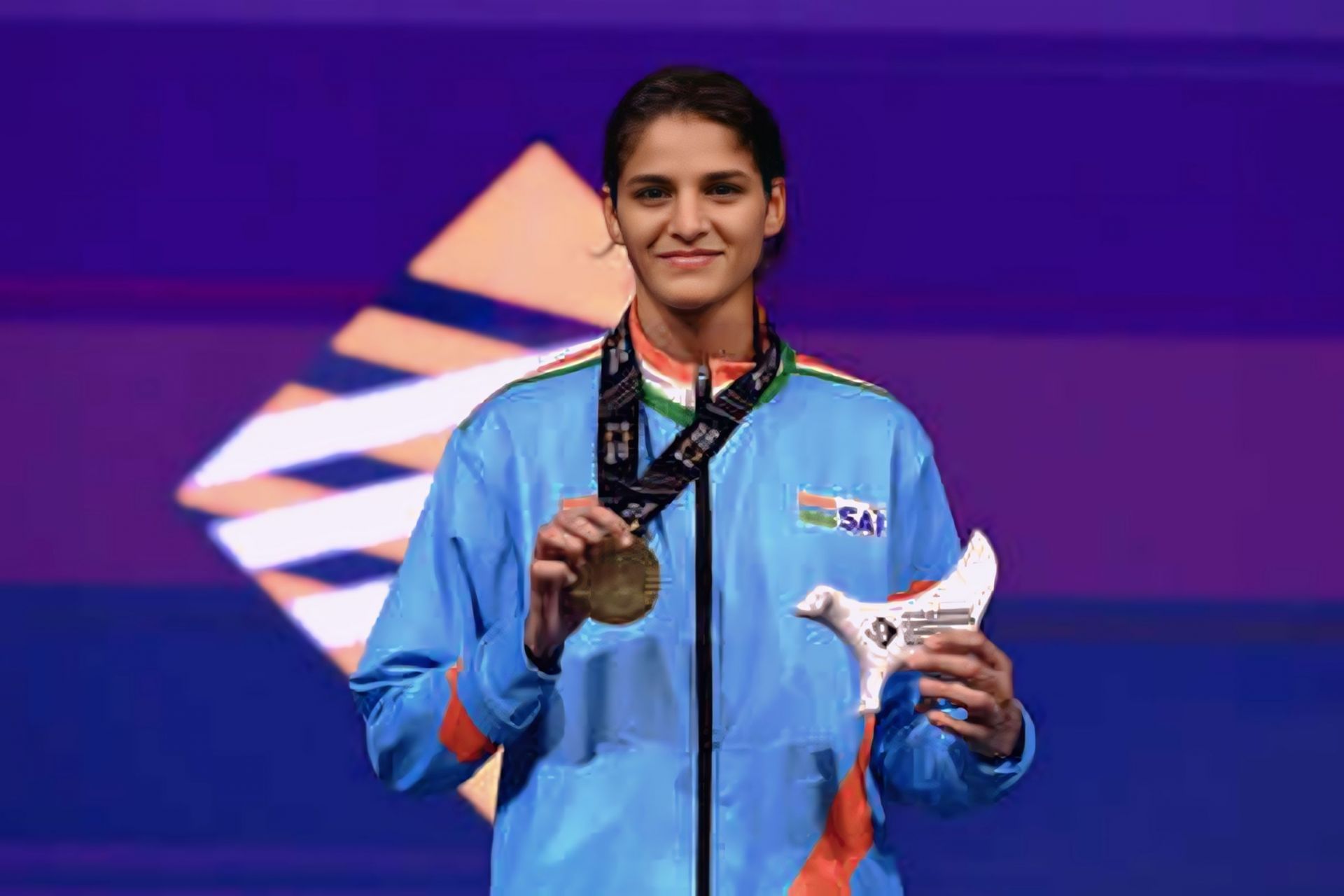 Jaismine Lamboria wins gold medal at World Boxing Championship