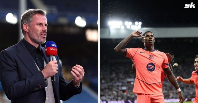 "He has to put in performances like that" - Jamie Carragher responds when asked if Rashford can be a starter for Barcelona after Newcastle showing