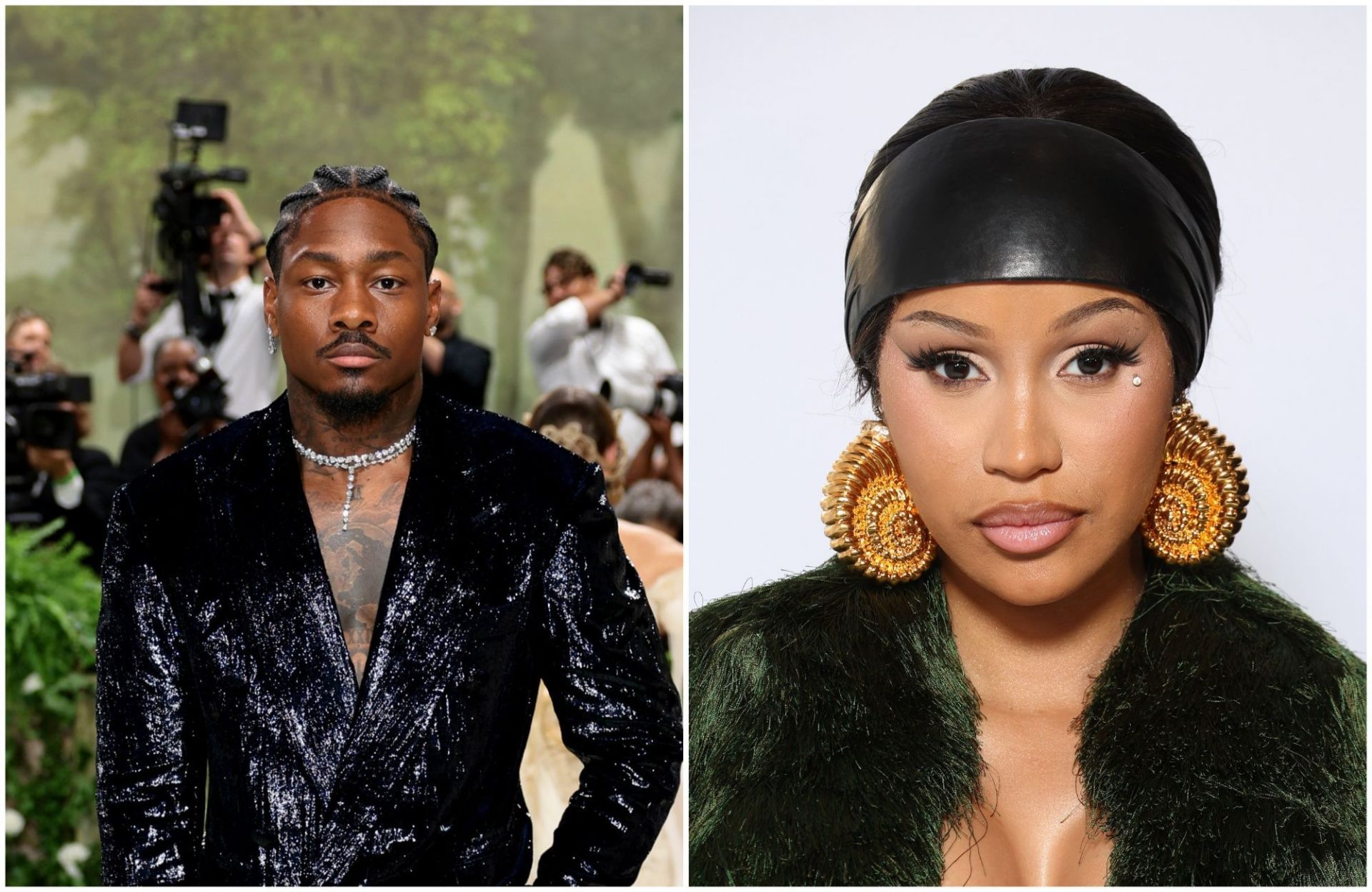 Stefon Diggs Cardi B