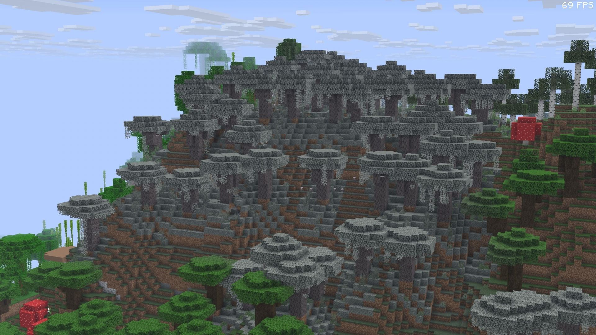 Pale Garden can be quite dangerous at night (Image via Sportskeeda Gaming || Mojang Studios)