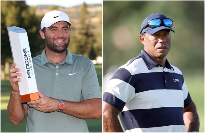 Scottie Scheffler joins Tiger Woods in an exclusive two-man club after Procore Championship 2025 win