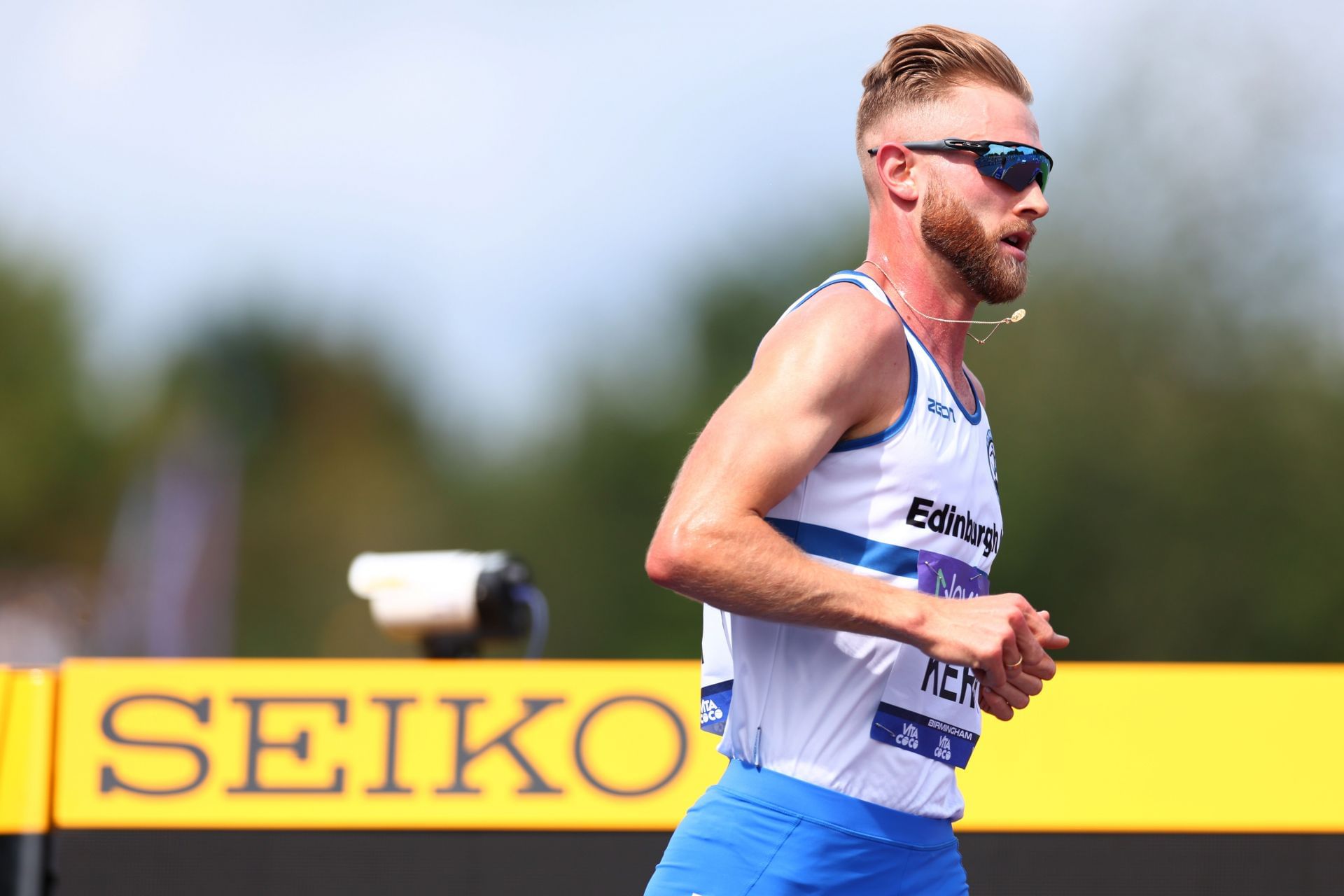 Josh Kerr at the Novuna UK Athletics Championships 2025 - Source: Getty