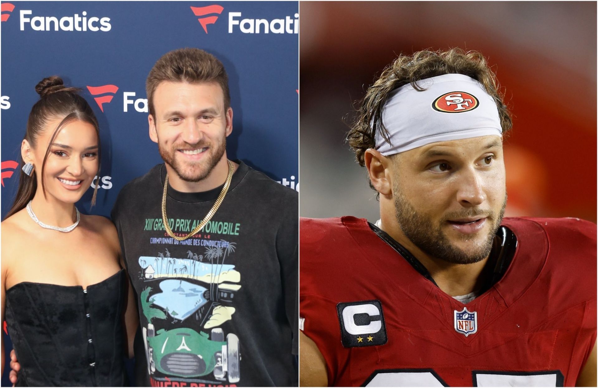 Kyle Juszczyk and wife Kristin