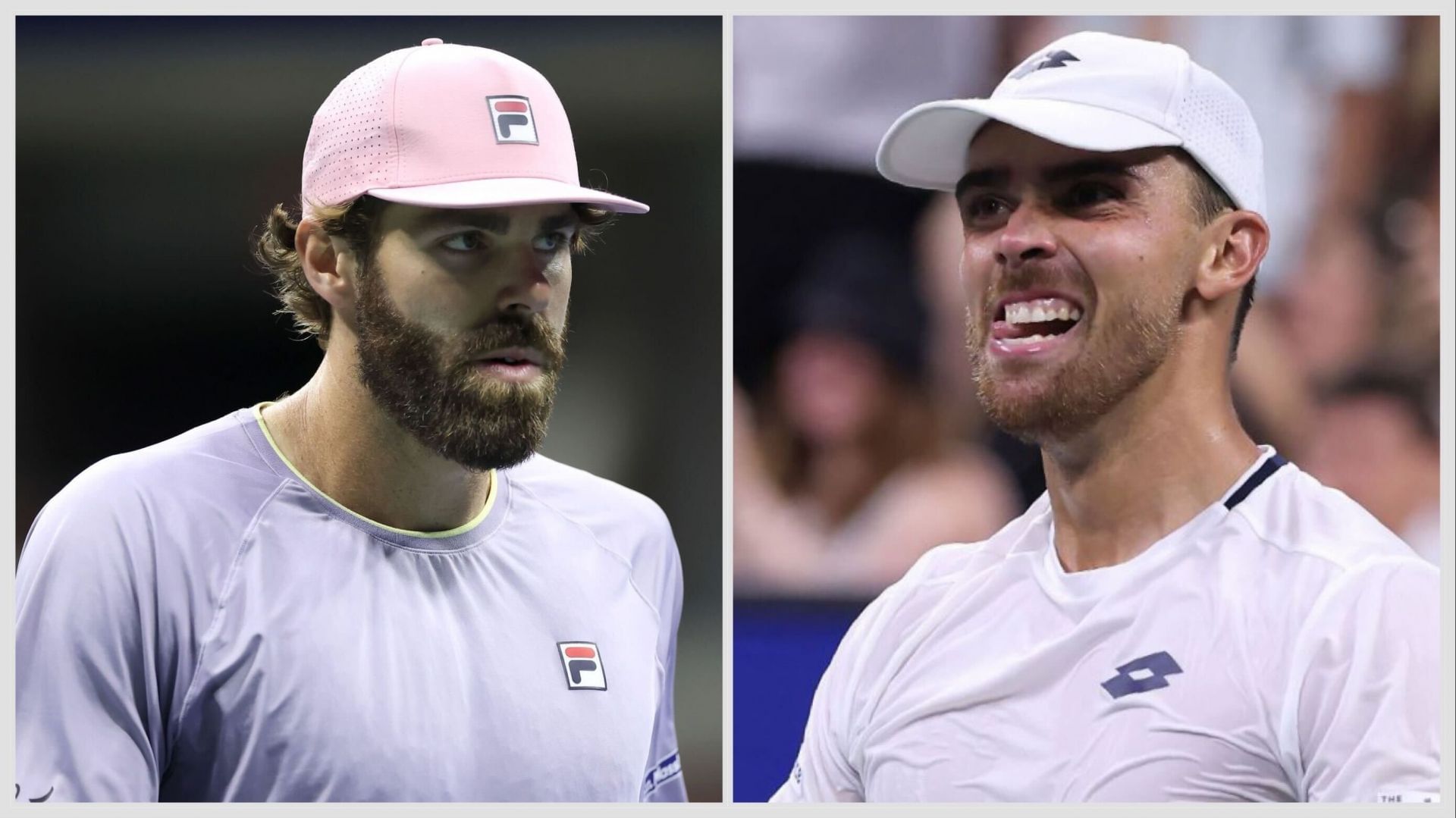Reilly Opelka vs Benjamin Bonzi is one of the first-round matches at the Shanghai Masters 2025. (Photos: Getty)