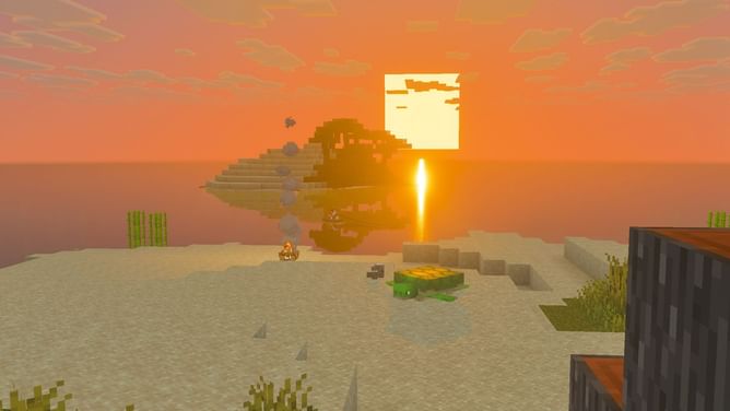 Minecraft fans compare Bedrock RTX texture packs to Vibrant Visuals