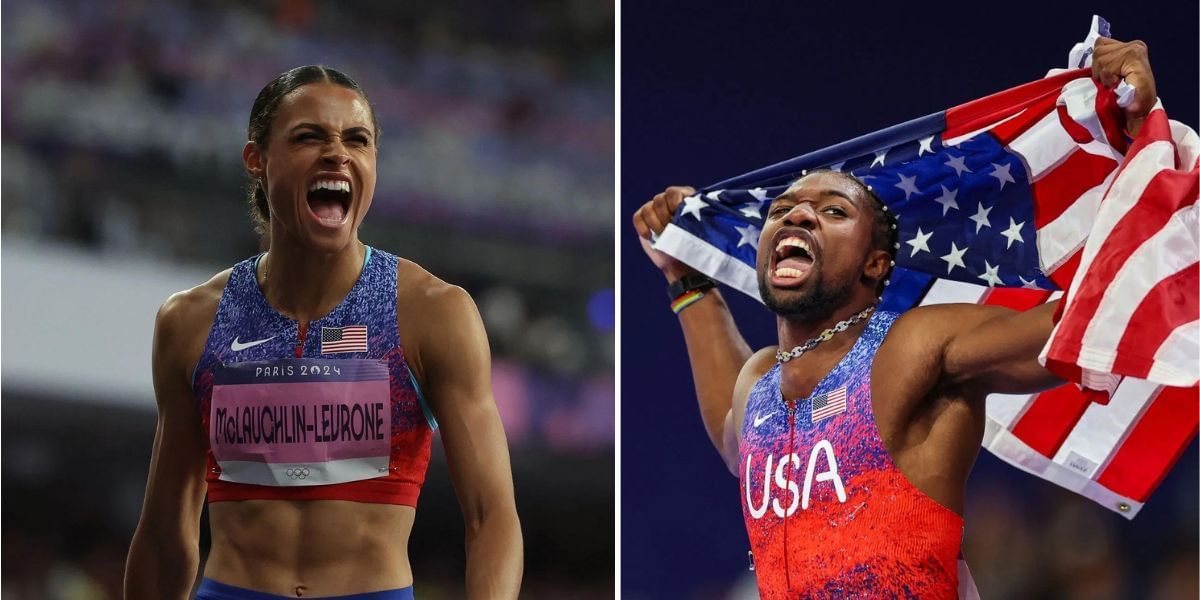 Sydney McLaughlin-Levrone and Noah Lyles will compete on Day 9 of the World Athletics Championships. PHOTO: Getty