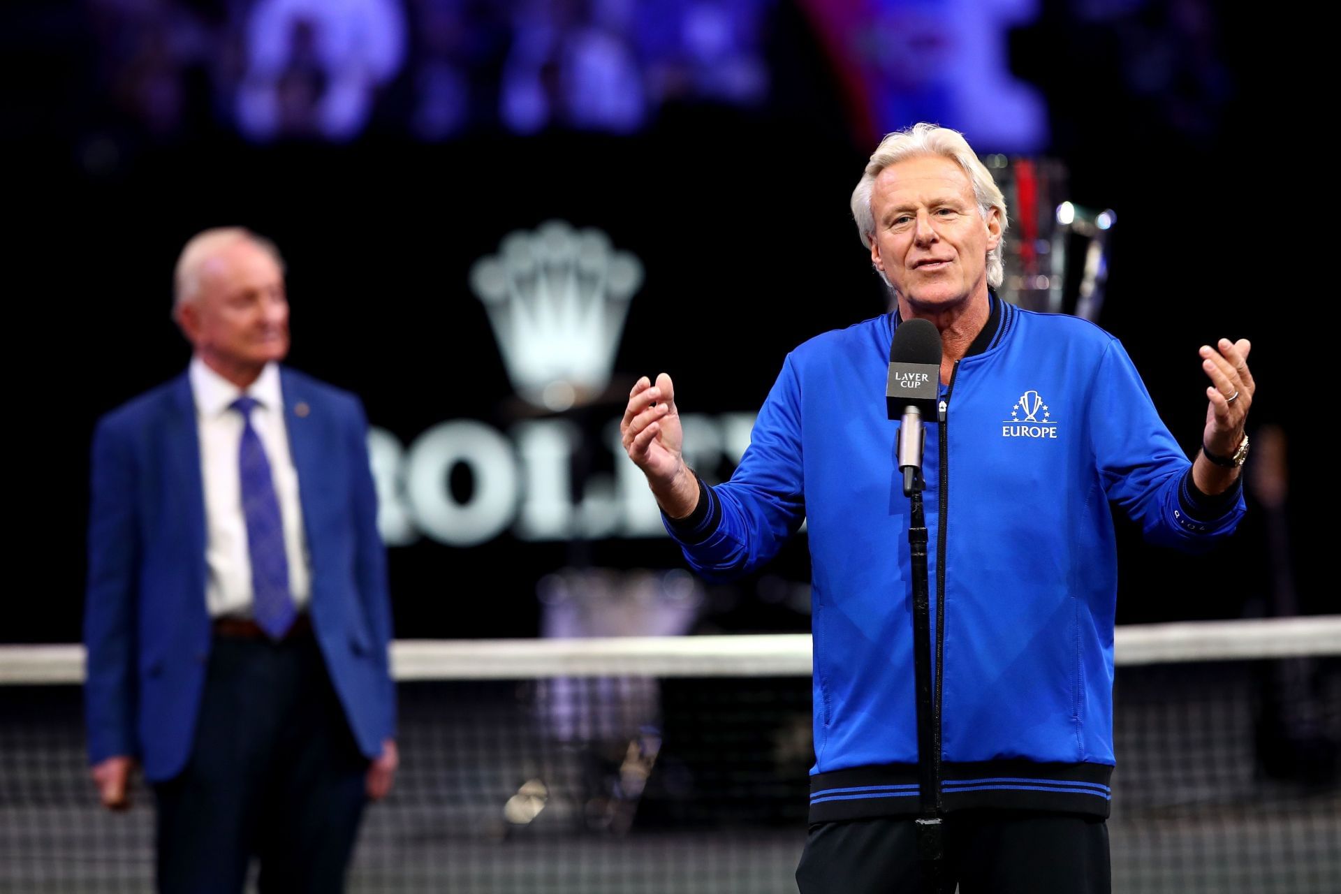 Bjorn Borg at the Alexander Zverev v Kevin Anderson - (Source: Getty)