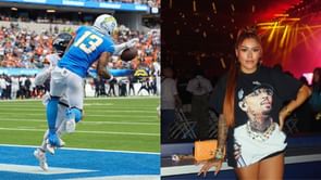Keenan Allen's wife Ciandra shares 3-word message about Justin Herbert's stunning TD pass amid throw of the year buzz