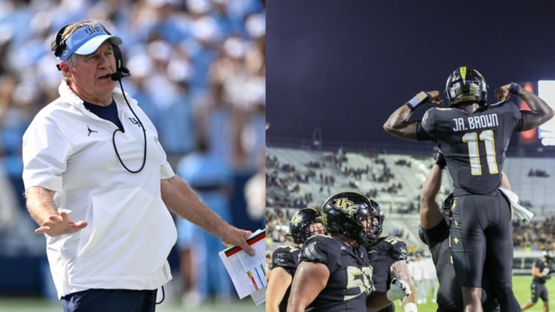 "We haven’t been called that since his girlfriend was born": UCF fans troll Bill Belichick for major tongue slip at Week 4 press conference