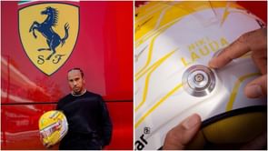 Pictures: Lewis Hamilton and Ferrari share special tribute for Niki Lauda for F1 Italian GP