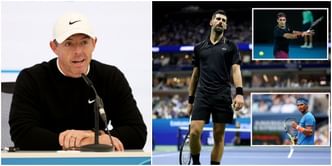 "Djokovic had to deal with it his whole life" - Rory McIlroy brings up Federer & Nadal as he praises Serb for handling hostile US Open crowd