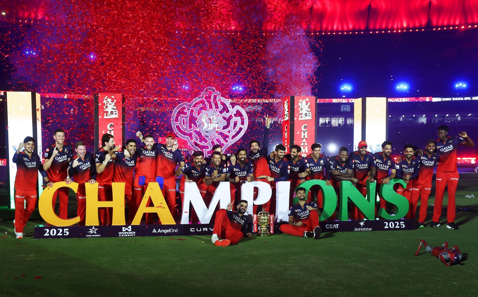 2025 IPL: Final - Royal Challengers Bengaluru v Punjab Kings - Source: Getty