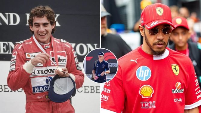 Lewis Hamilton put alongside Ayrton Senna by F1 rookie in dream dinner: “They were the best at each time”