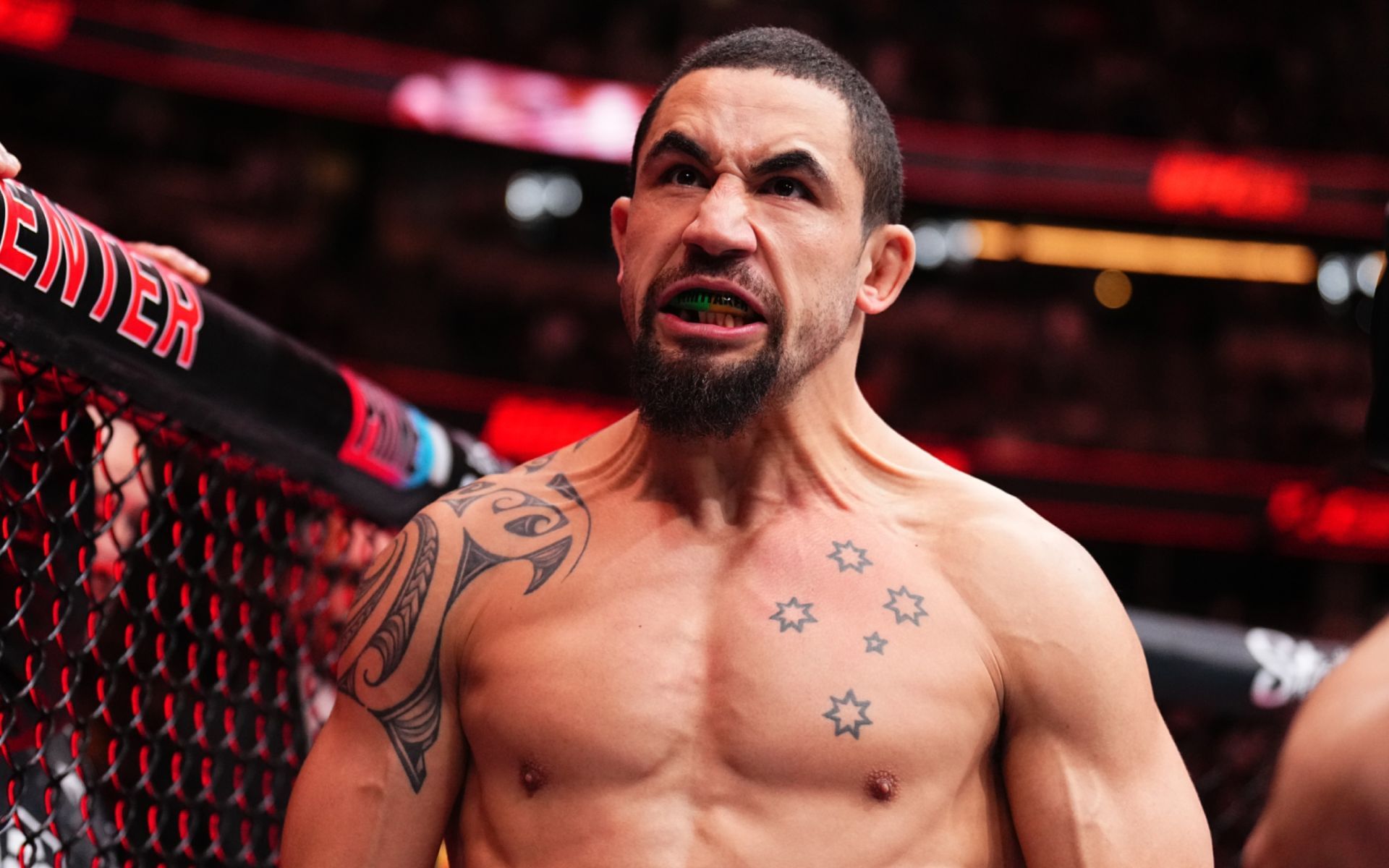 Robert Whittaker talks eye pokes in MMA. [Image courtesy: Getty Images]