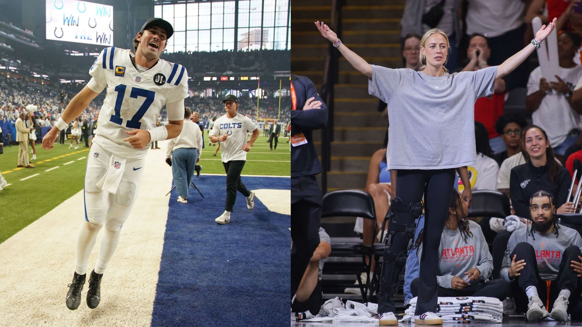 WNBA star Sophie Cunningham makes surprising revelation while revealing true feelings on Daniel Jones-led Colts resurgence (Image source - IMAGN)