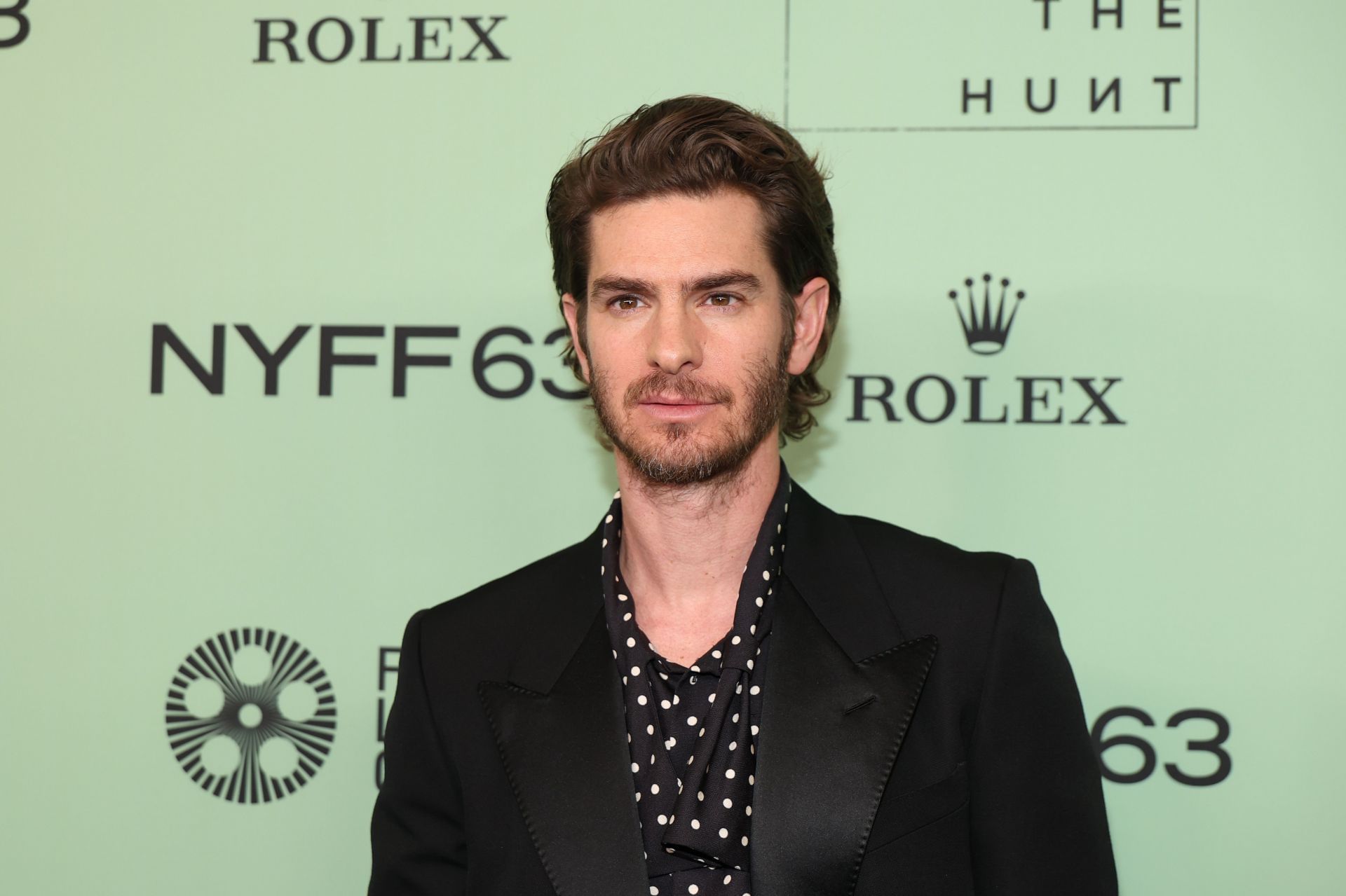 Andrew Garfield attends the &quot;After The Hunt&quot; Red Carpet during the 63rd New York Film Festival  (Photo by Michael Loccisano/WireImage)