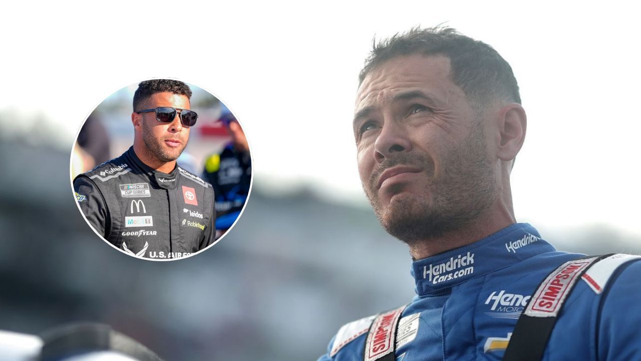 Kyle Larson, Bubba Wallace
