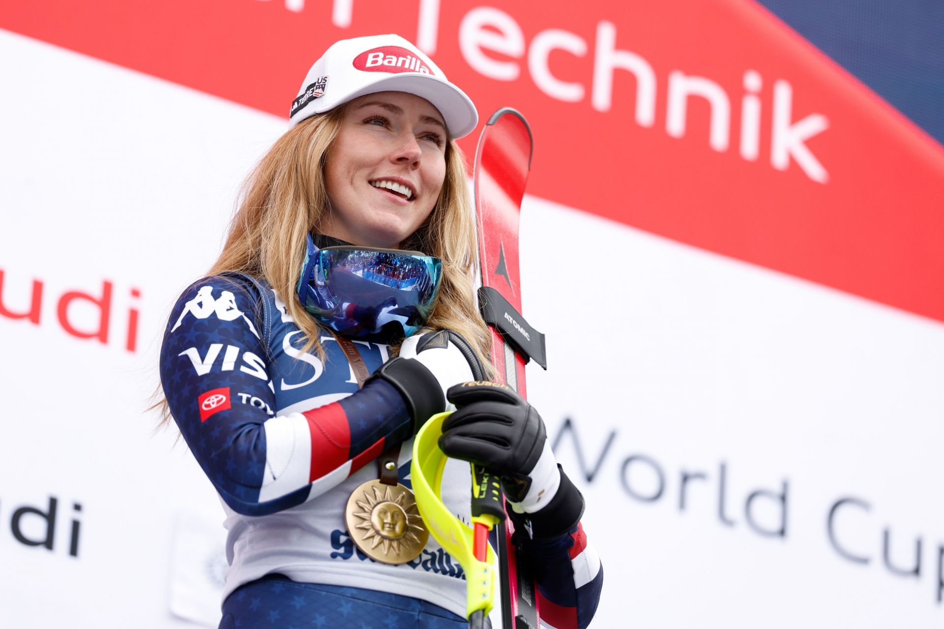 Mikaela Shiffrin at Audi FIS Alpine Ski World Cup - Men&#039;s and Women&#039;s Slalom - Source: Getty