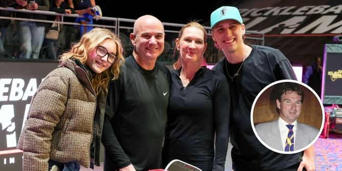 PICTURES: Andre Agassi shares glimpse of special moments with kids Jaden, Jaz and their partners in US Open photodump ft. Jimmy Connors
