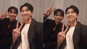 "MY TAEJOON- Fans react as BTS' Taehyung and RM share a selca moment from Paradise Art Night Frieze Seoul 2025 attendance
