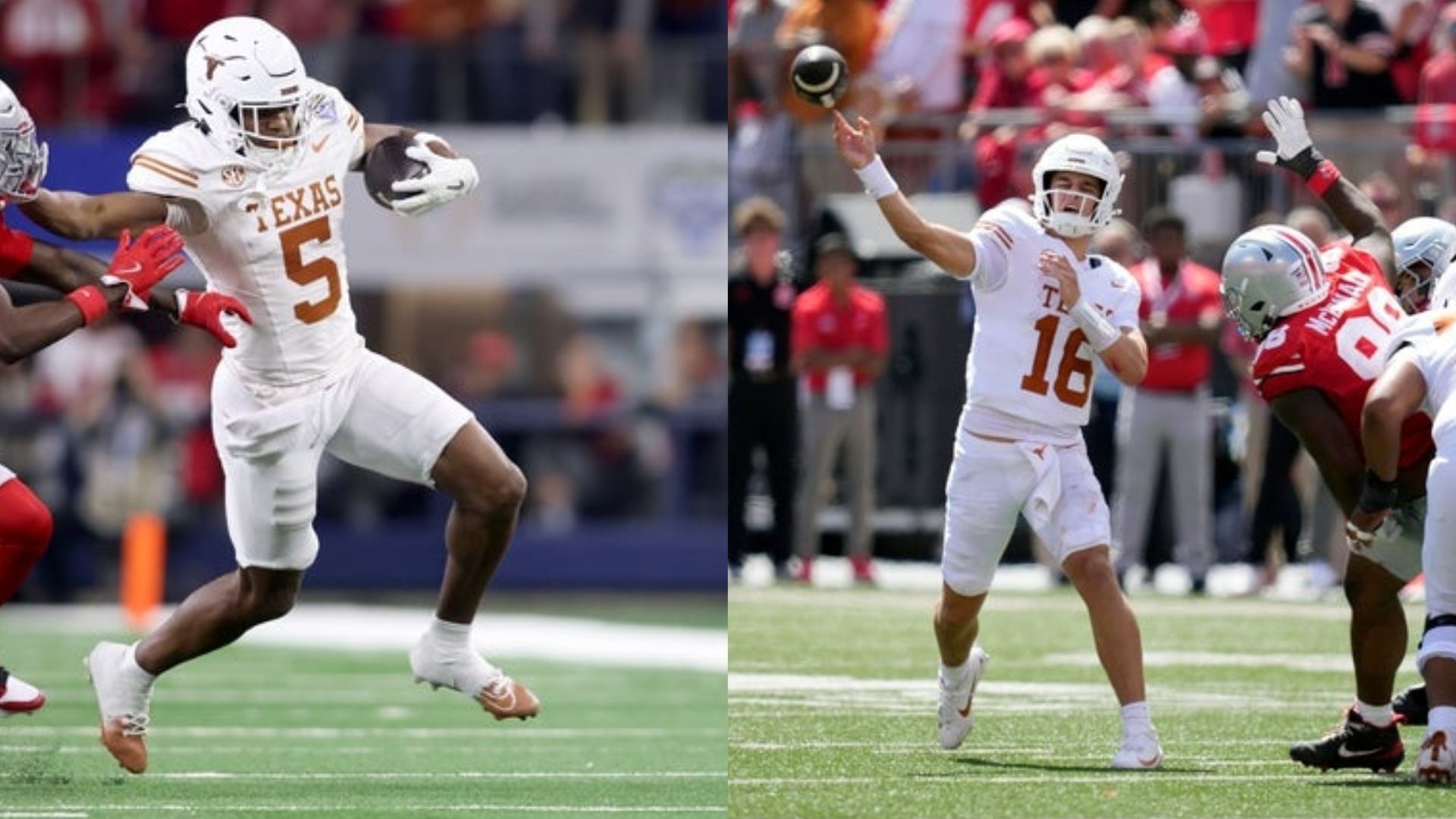 Texas stars Ryan Wingo and Arch Manning