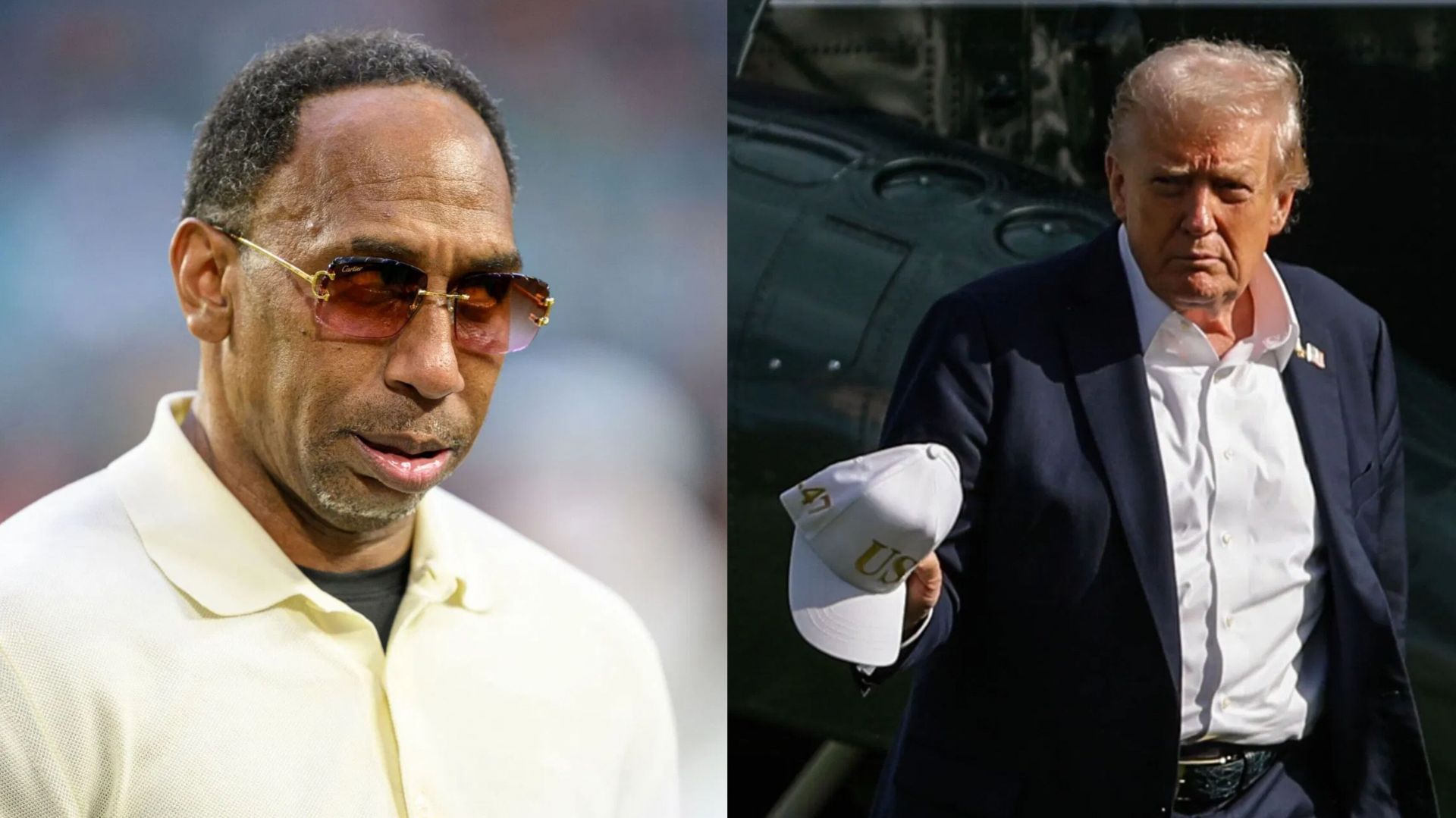 Stephen A. Smith slams Donald Trump over blaming &quot;the Left&quot; for Charlie Kirk