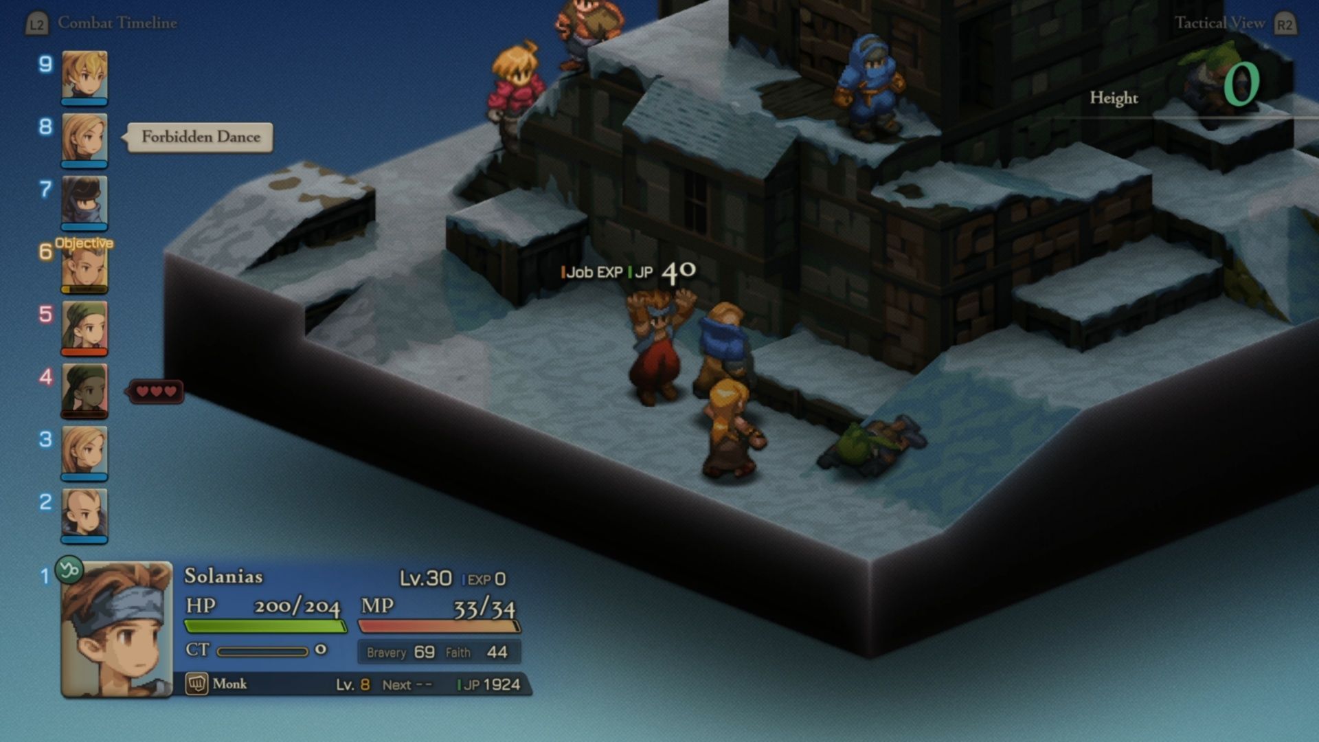 Monks are filled with amazing abilities to keep the damage coming, and heal allies for fights like this (Image via Square Enix)
