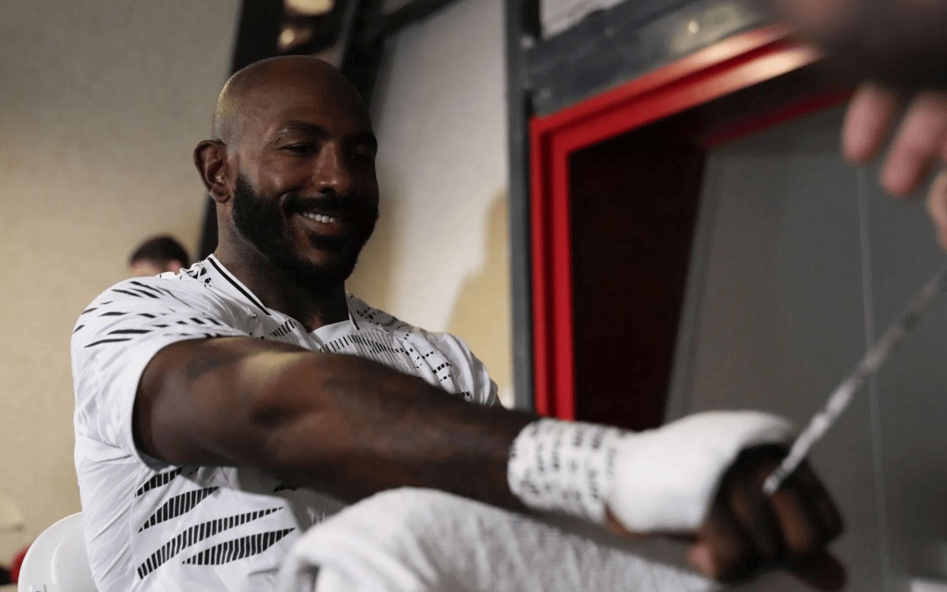 Khalil Rountree Jr. (pictured) is set to return at UFC 320. [Image courtesy: Getty]