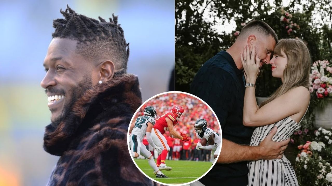 Antonio Brown hits Travis Kelce with brutal Taylor Swift jab after Chiefs TE