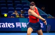 Anisimova in action at the 2025 China Open (Image Source: Getty)