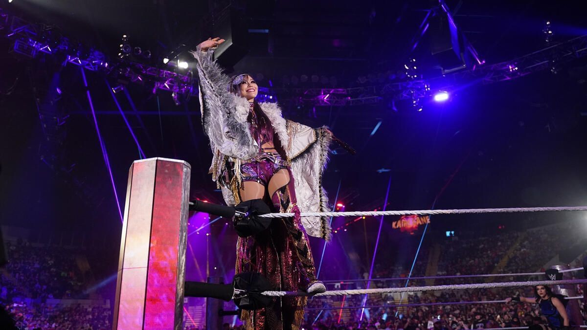 Kairi Sane on RAW (Picture courtesy: WWE.com)