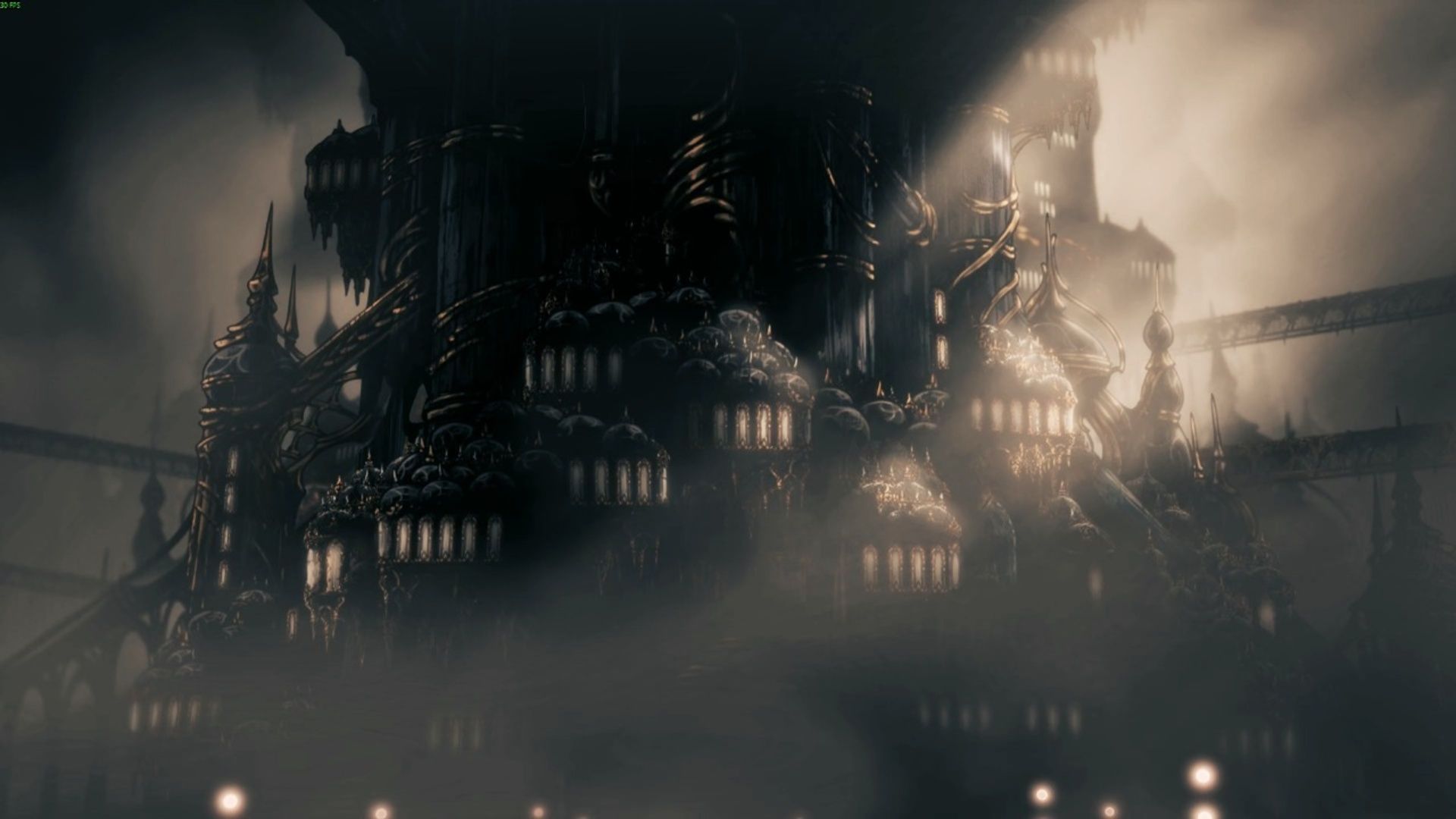 You climb up to reach the Citadel for the most part of the game (Image via Team Cherry || Sportskeeda)