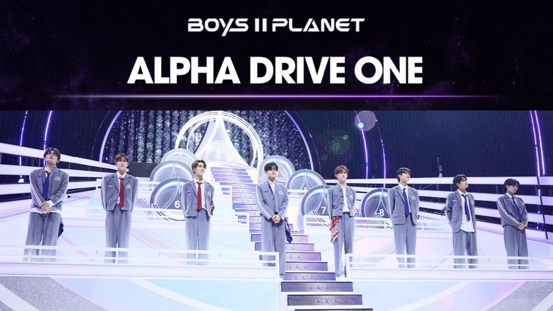 Who are the members of ALPHA DRIVE ONE (ALD1)? (Image via X/@_mnetboysplanet)