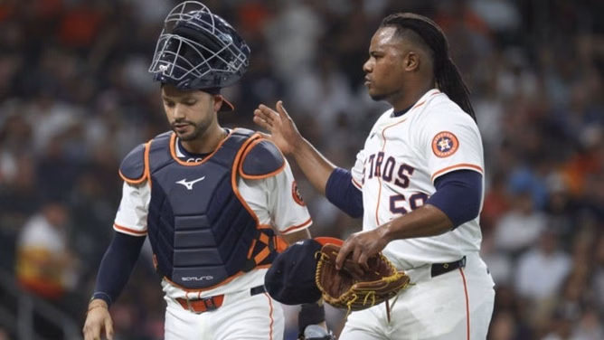 “We got crossed up”: Astros’ Framber Valdez apologizes to Cesar Salazar after controversial incident
