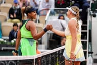 Naomi Osaka and Amanda Anisimova at the French Open 2022. (Photo: Getty)