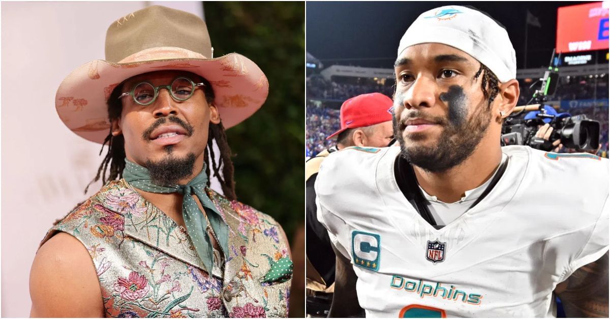 Cam Newton torches Tua Tagovailoa, calls Dolphins QB as &quot;main ingredient&quot; for &quot;Love Island drama&quot; in Miami after 0-3 start