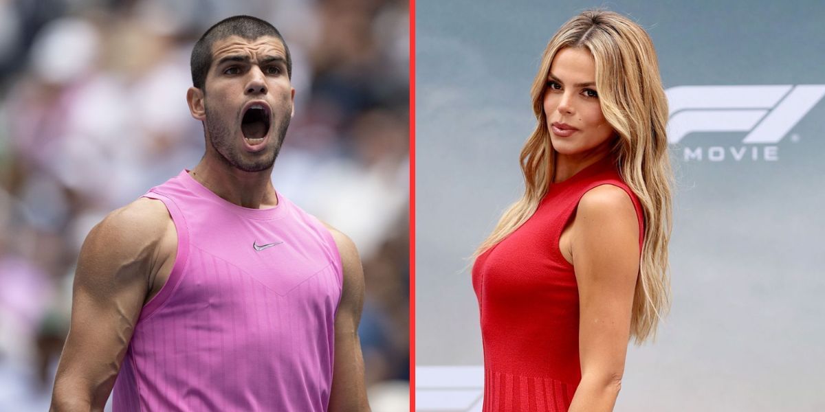 Carlos Alcaraz (left), Brooks Nader (right), Sources: Getty
