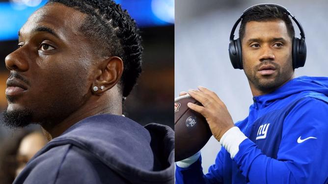 Russell Wilson motivates Malik Nabers as Giants WR issues 2-word apology to Giants fans after season-ending ACL injury vs. Chargers