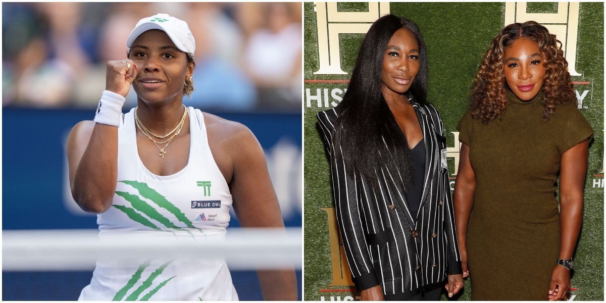 Taylor Townsend, Serena and Venus Williams