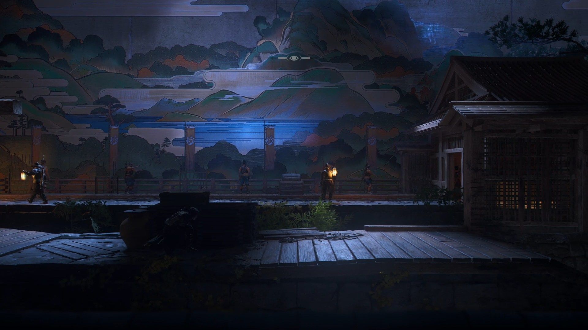 Hide behind the covers to avoid enemy detection (Image via Ubisoft)