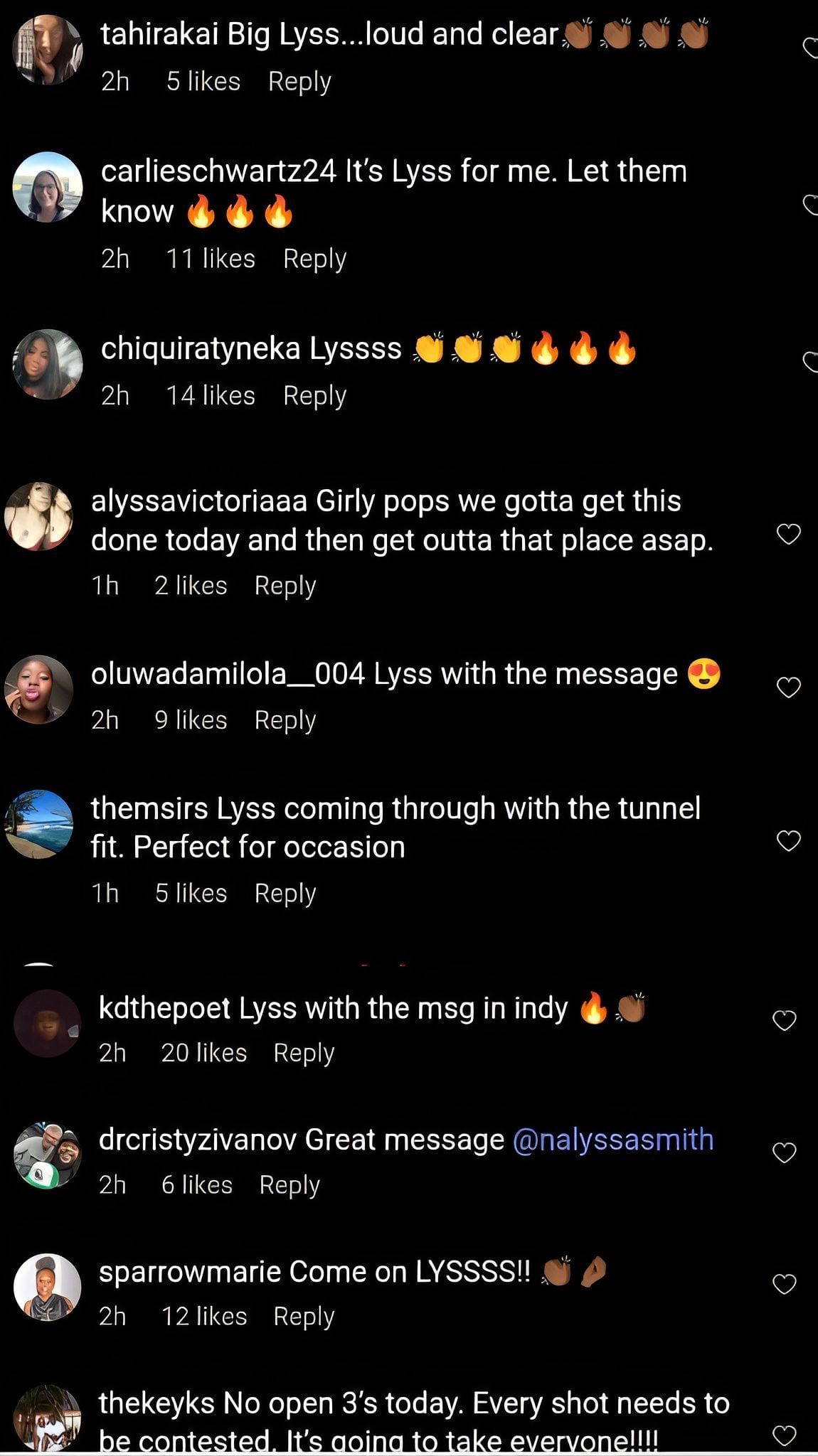 Comments on the post