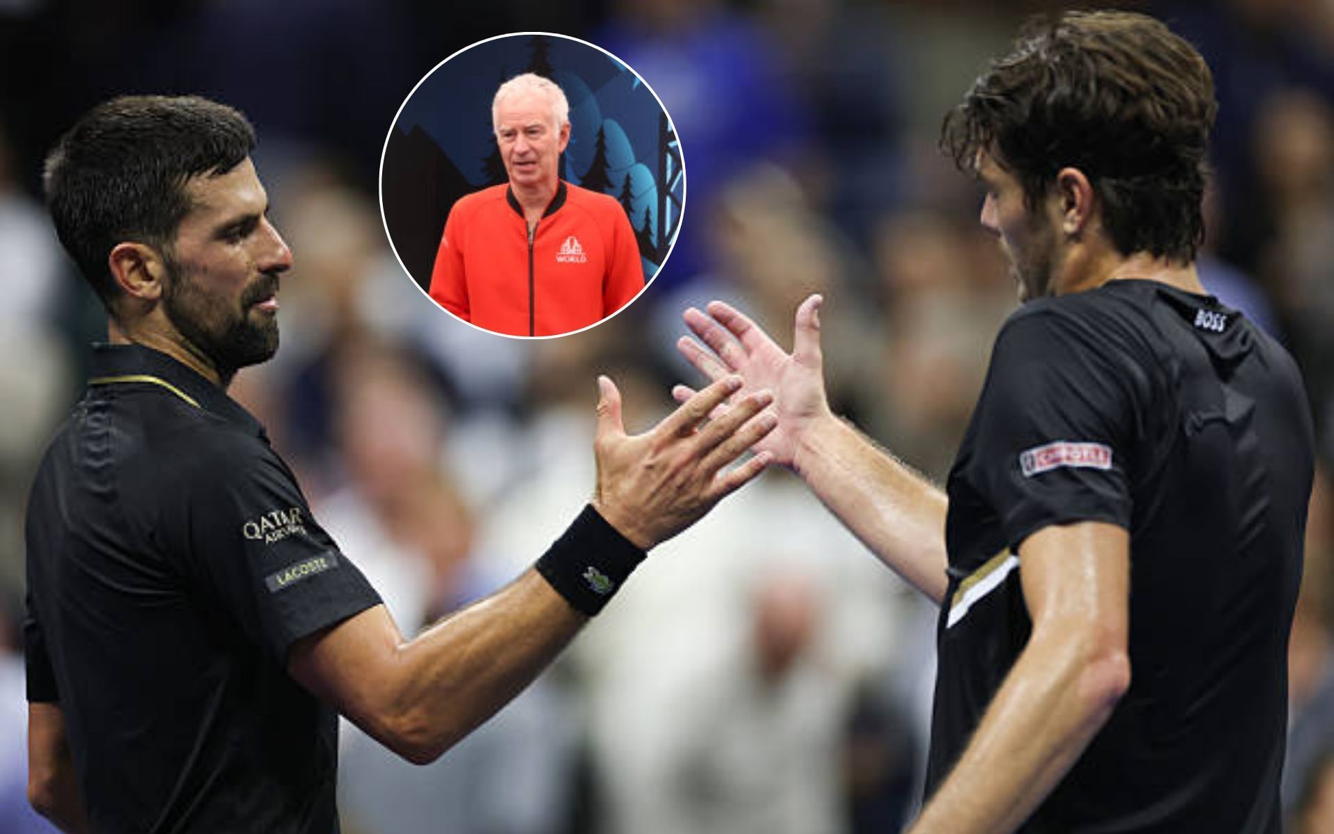 John McEnroe receives hate for distasteful comment during Novak Djokovic and Taylor Fritz - Image Source: Getty