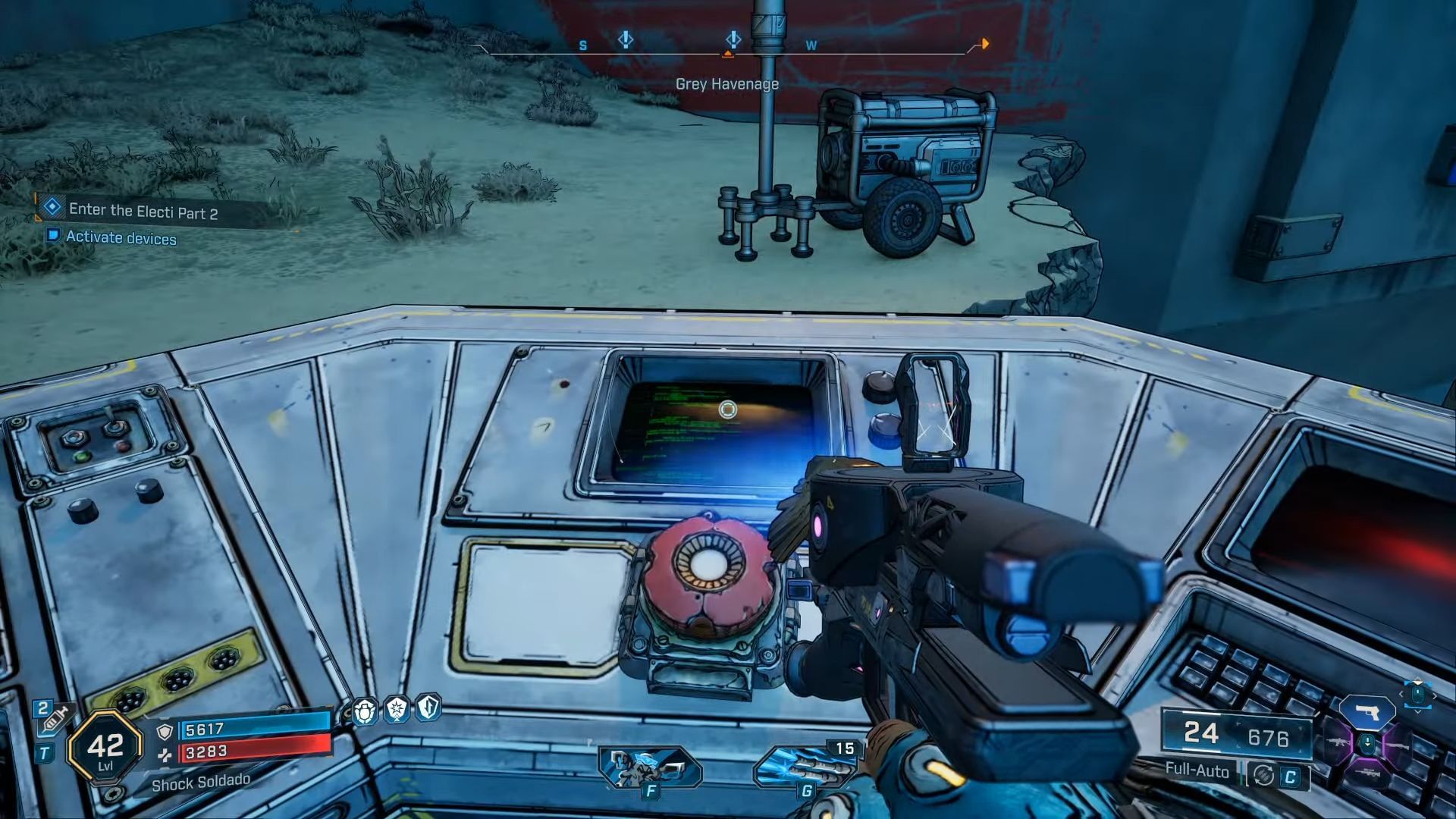 Activate the devices (Image via 2k | YouTube/WoW Quests)